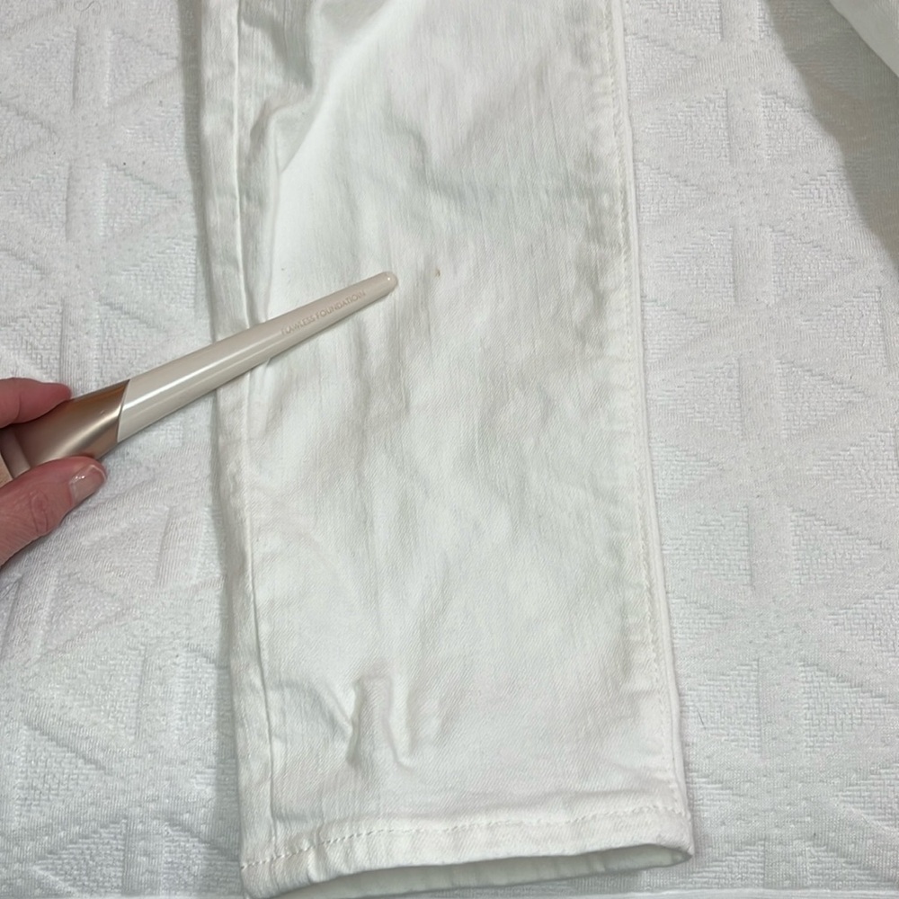 Loft White Curvy Skinny Jeans size 29/8 - Picture 11 of 14